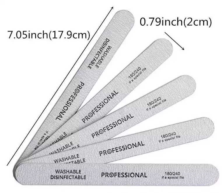 Набор двусторонних пилок для ногтей